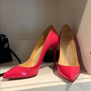 Christian Louboutin Women's Pink Stiletto Heels